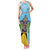 Personalized Saint Lucia Coat Of Arms Family Matching Tank Maxi Dress and Hawaiian Shirt Sent Lisi Flag Style - Wonder Print Shop