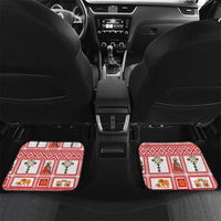 Personalized Ethiopia Christmas Car Mats Lion of Judah - Melikam Gena! - Wonder Print Shop