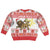 Personalized Ethiopia Christmas Kid Ugly Christmas Sweater Lion of Judah - Melikam Gena! - Wonder Print Shop