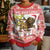 Personalized Ethiopia Christmas Kid Ugly Christmas Sweater Lion of Judah - Melikam Gena! - Wonder Print Shop