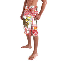 Personalized Ethiopia Christmas Lavalava Lion of Judah - Melikam Gena! - Wonder Print Shop