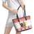Personalized Ethiopia Christmas Leather Tote Bag Lion of Judah - Melikam Gena! - Wonder Print Shop