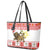 Personalized Ethiopia Christmas Leather Tote Bag Lion of Judah - Melikam Gena! - Wonder Print Shop