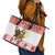 Personalized Ethiopia Christmas Leather Tote Bag Lion of Judah - Melikam Gena! - Wonder Print Shop
