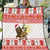 Personalized Ethiopia Christmas Quilt Lion of Judah - Melikam Gena! - Wonder Print Shop
