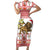 Personalized Ethiopia Christmas Short Sleeve Bodycon Dress Lion of Judah - Melikam Gena! - Wonder Print Shop