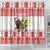 Personalized Ethiopia Christmas Shower Curtain Lion of Judah - Melikam Gena!