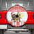 Personalized Ethiopia Christmas Spare Tire Cover Lion of Judah - Melikam Gena! - Wonder Print Shop