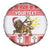 Personalized Ethiopia Christmas Spare Tire Cover Lion of Judah - Melikam Gena! - Wonder Print Shop
