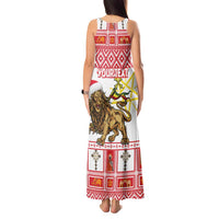 Personalized Ethiopia Christmas Tank Maxi Dress Lion of Judah - Melikam Gena! - Wonder Print Shop