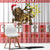 Personalized Ethiopia Christmas Window Curtain Lion of Judah - Melikam Gena! - Wonder Print Shop