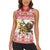 Personalized Ethiopia Christmas Women Sleeveless Polo Shirt Lion of Judah - Melikam Gena! - Wonder Print Shop