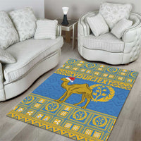 Personalized Eritrea Christmas Area Rug Ruhus Beal Lidet - National Emblem - Wonder Print Shop