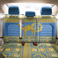 Personalized Eritrea Christmas Back Car Seat Cover Ruhus Beal Lidet - National Emblem - Wonder Print Shop