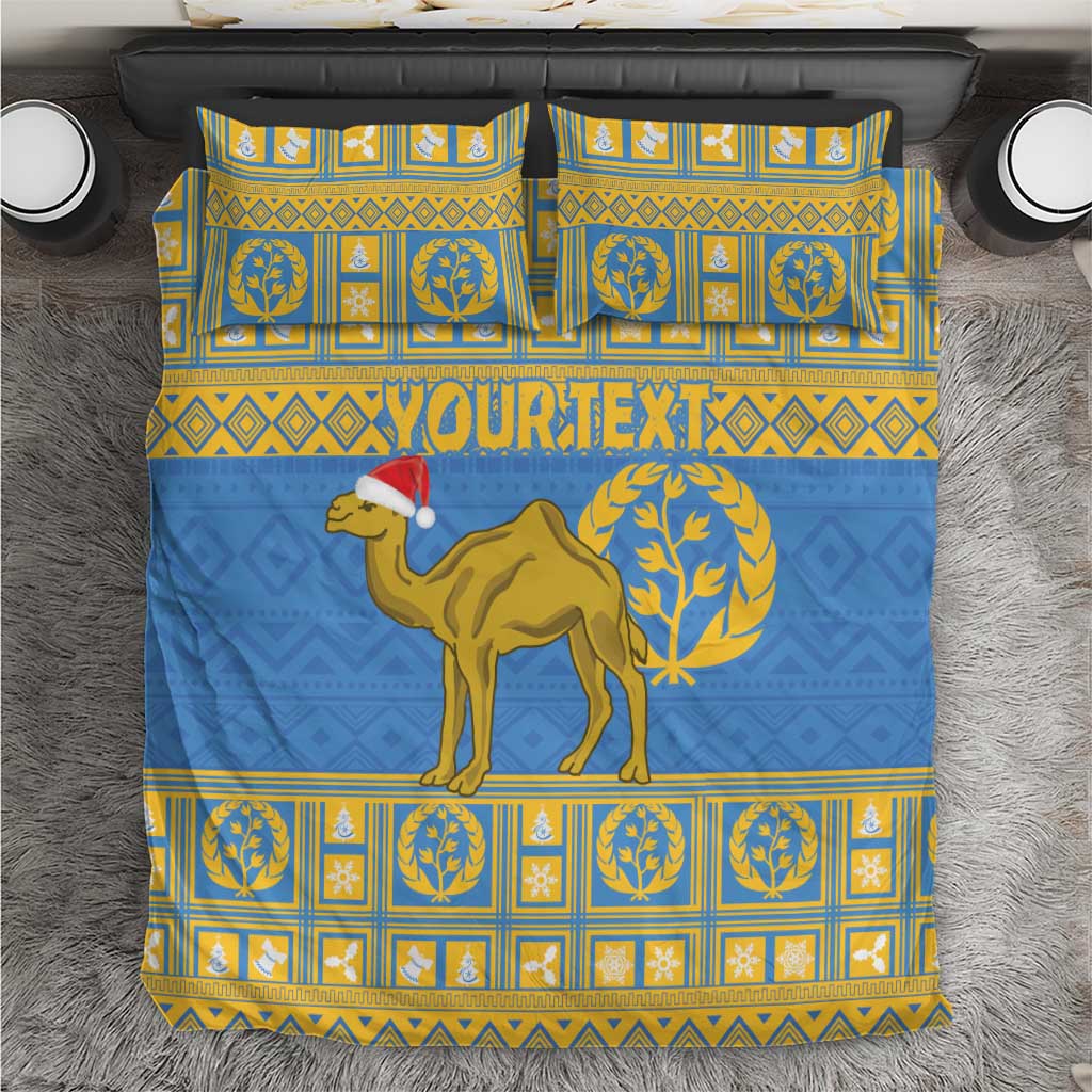 Personalized Eritrea Christmas Bedding Set Ruhus Beal Lidet - National Emblem - Wonder Print Shop