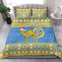 Personalized Eritrea Christmas Bedding Set Ruhus Beal Lidet - National Emblem - Wonder Print Shop