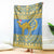 Personalized Eritrea Christmas Blanket Ruhus Beal Lidet - National Emblem