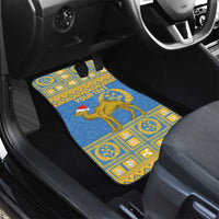 Personalized Eritrea Christmas Car Mats Ruhus Beal Lidet - National Emblem - Wonder Print Shop