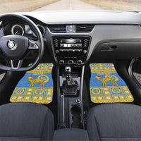 Personalized Eritrea Christmas Car Mats Ruhus Beal Lidet - National Emblem - Wonder Print Shop