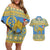 Personalized Eritrea Christmas Couples Matching Off Shoulder Short Dress and Hawaiian Shirt Ruhus Beal Lidet - National Emblem - Wonder Print Shop