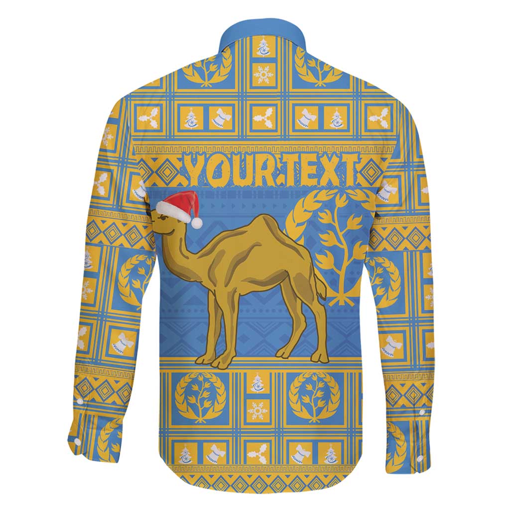 Personalized Eritrea Christmas Family Matching Long Sleeve Bodycon Dress and Hawaiian Shirt Ruhus Beal Lidet - National Emblem - Wonder Print Shop