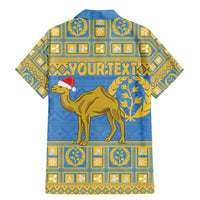 Personalized Eritrea Christmas Family Matching Mermaid Dress and Hawaiian Shirt Ruhus Beal Lidet - National Emblem - Wonder Print Shop