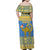 Personalized Eritrea Christmas Family Matching Off Shoulder Maxi Dress and Hawaiian Shirt Ruhus Beal Lidet - National Emblem - Wonder Print Shop