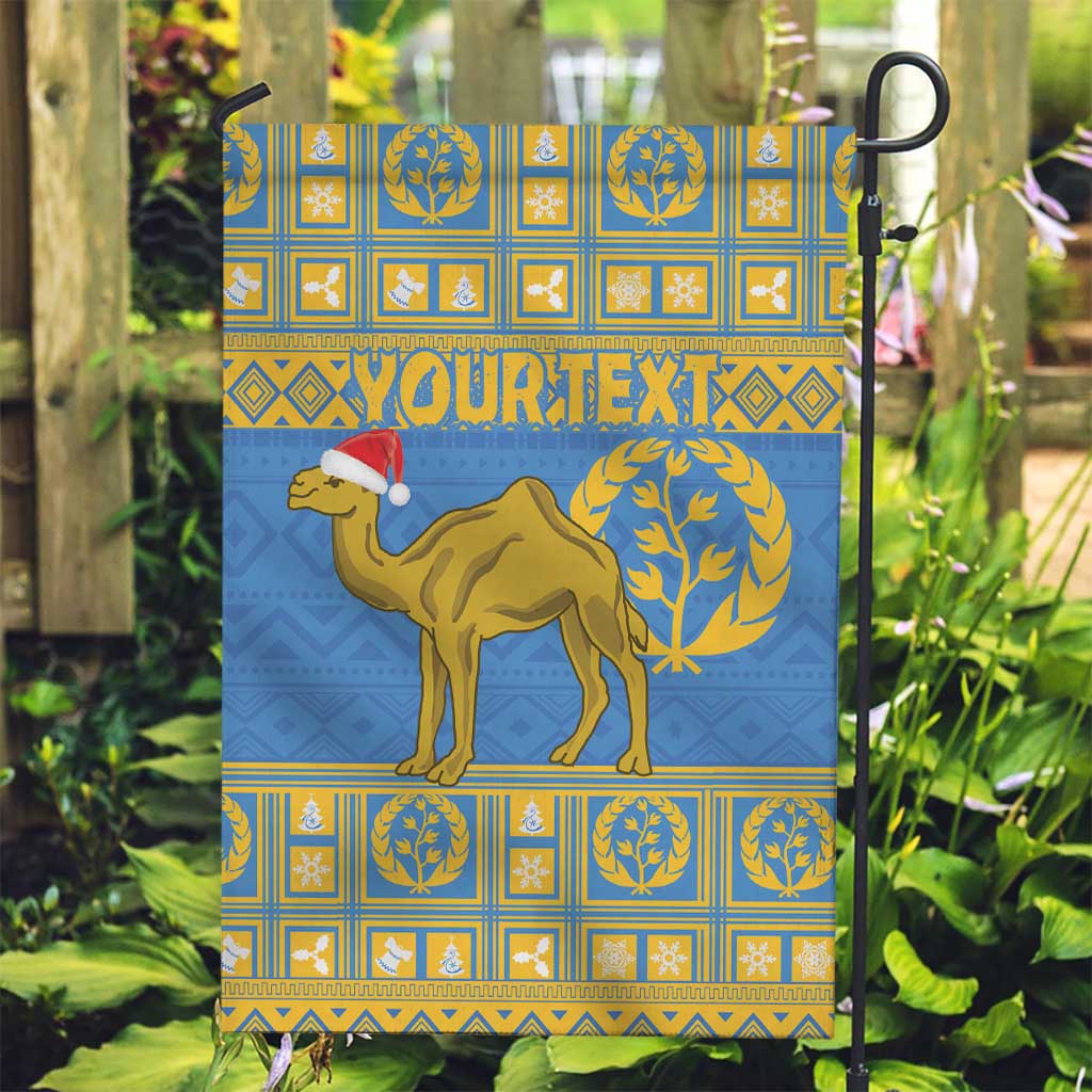 Personalized Eritrea Christmas Garden Flag Ruhus Beal Lidet - National Emblem - Wonder Print Shop