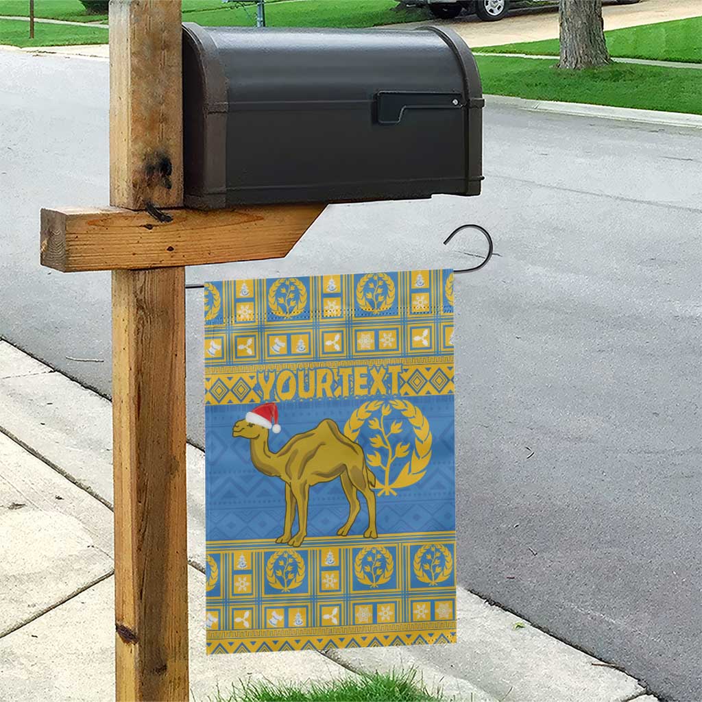 Personalized Eritrea Christmas Garden Flag Ruhus Beal Lidet - National Emblem - Wonder Print Shop