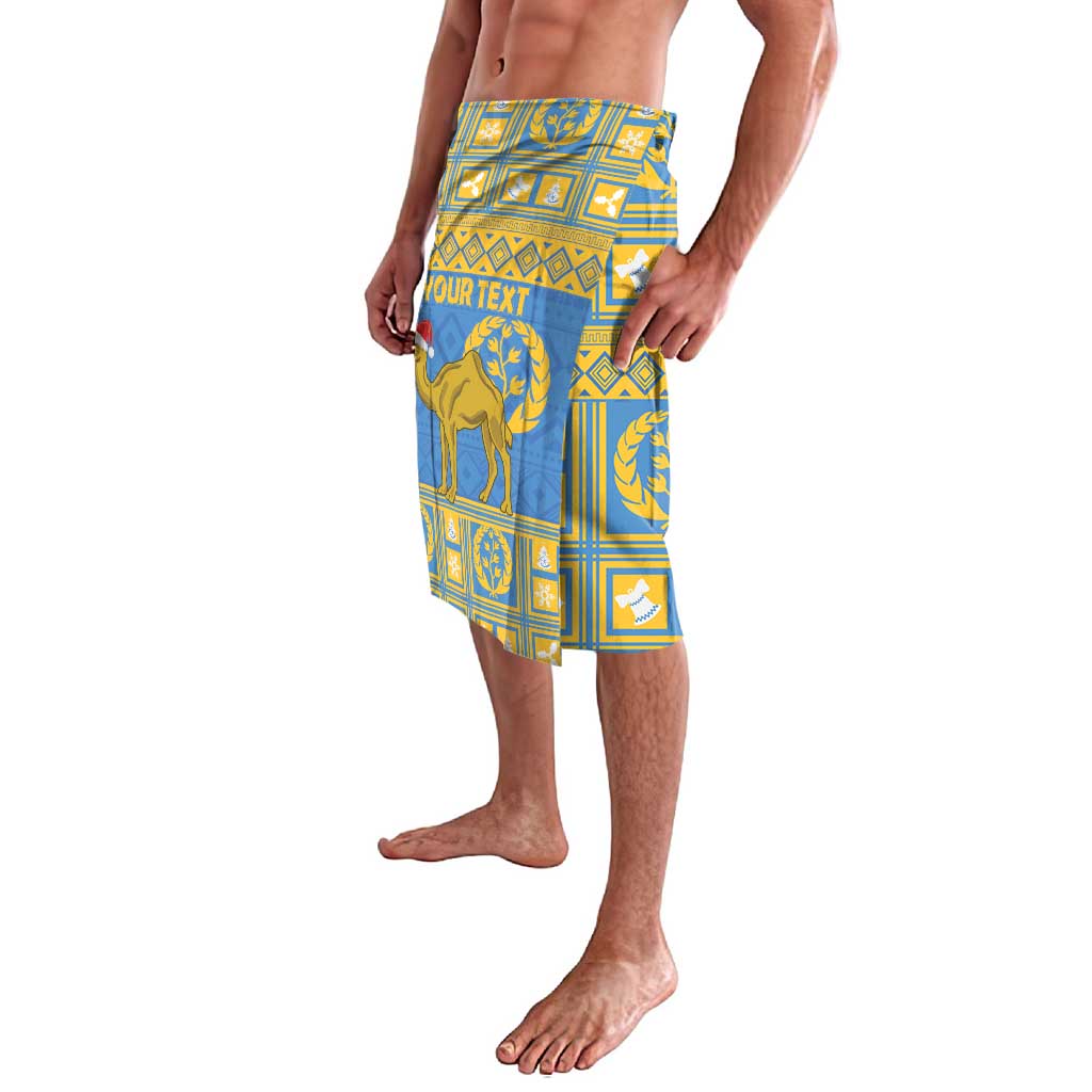 Personalized Eritrea Christmas Lavalava Ruhus Beal Lidet - National Emblem - Wonder Print Shop