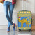 Personalized Eritrea Christmas Luggage Cover Ruhus Beal Lidet - National Emblem - Wonder Print Shop