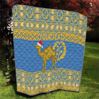 Personalized Eritrea Christmas Quilt Ruhus Beal Lidet - National Emblem - Wonder Print Shop