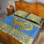 Personalized Eritrea Christmas Quilt Bed Set Ruhus Beal Lidet - National Emblem - Wonder Print Shop
