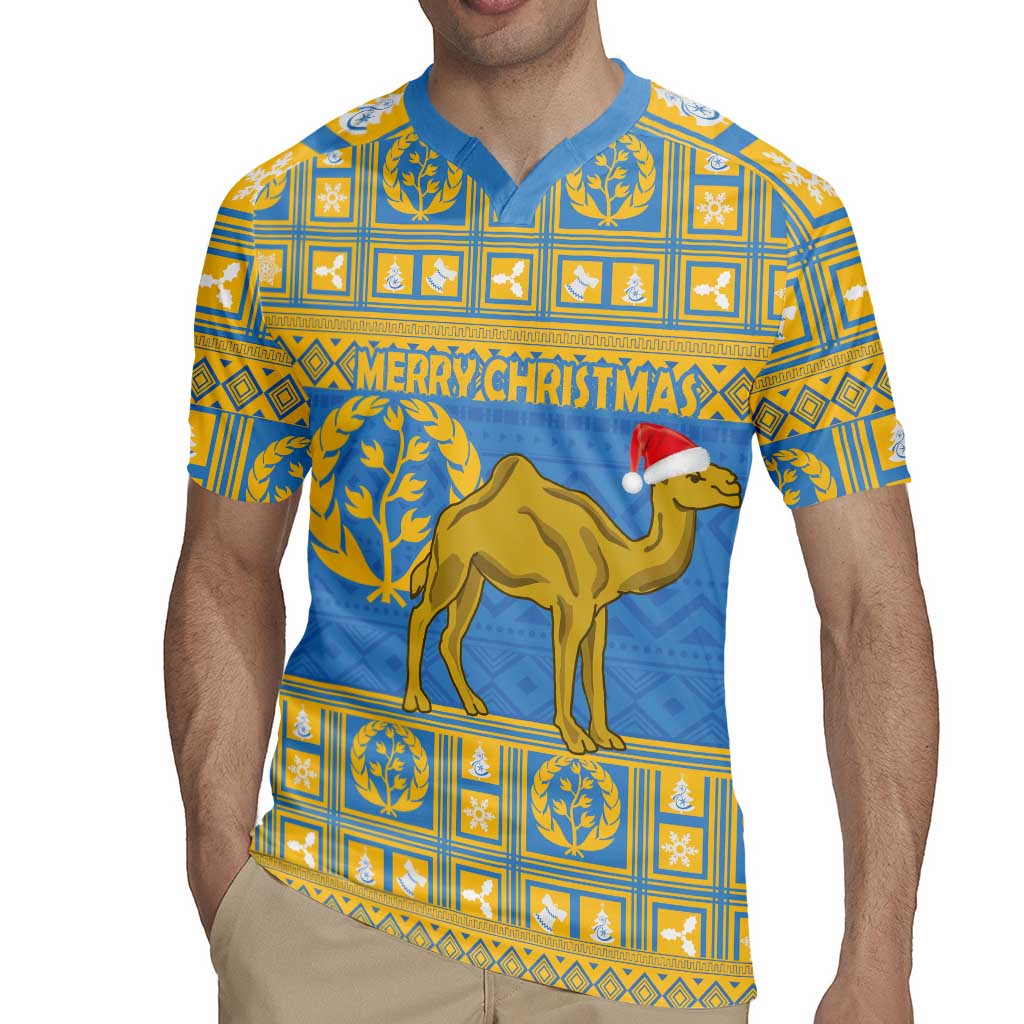 Personalized Eritrea Christmas Rugby Jersey Ruhus Beal Lidet - National Emblem - Wonder Print Shop