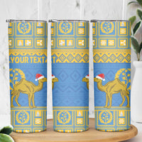 Personalized Eritrea Christmas Skinny Tumbler Ruhus Beal Lidet - National Emblem - Wonder Print Shop