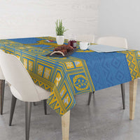 Personalized Eritrea Christmas Tablecloth Ruhus Beal Lidet - National Emblem - Wonder Print Shop