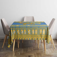 Personalized Eritrea Christmas Tablecloth Ruhus Beal Lidet - National Emblem - Wonder Print Shop