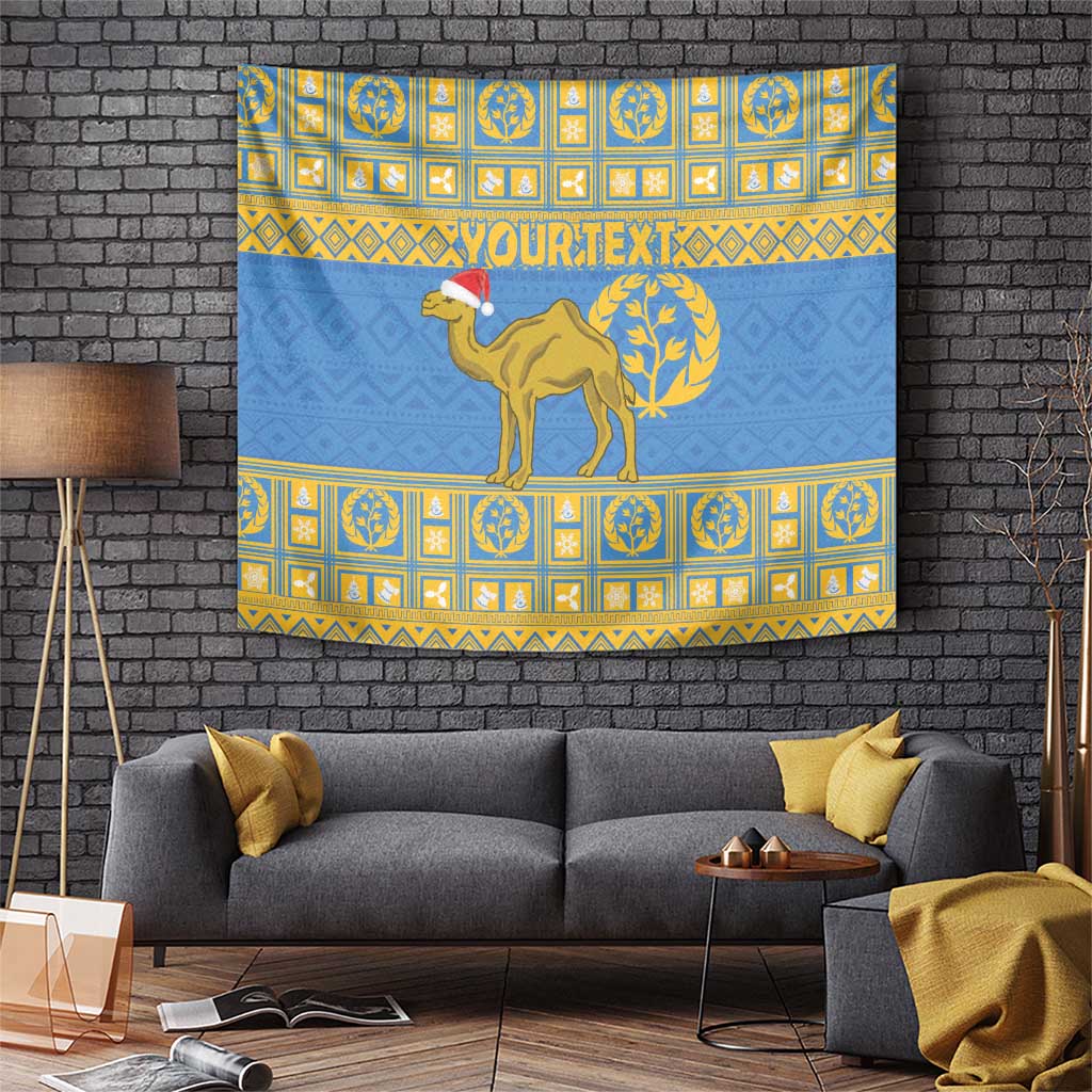 Personalized Eritrea Christmas Tapestry Ruhus Beal Lidet - National Emblem - Wonder Print Shop