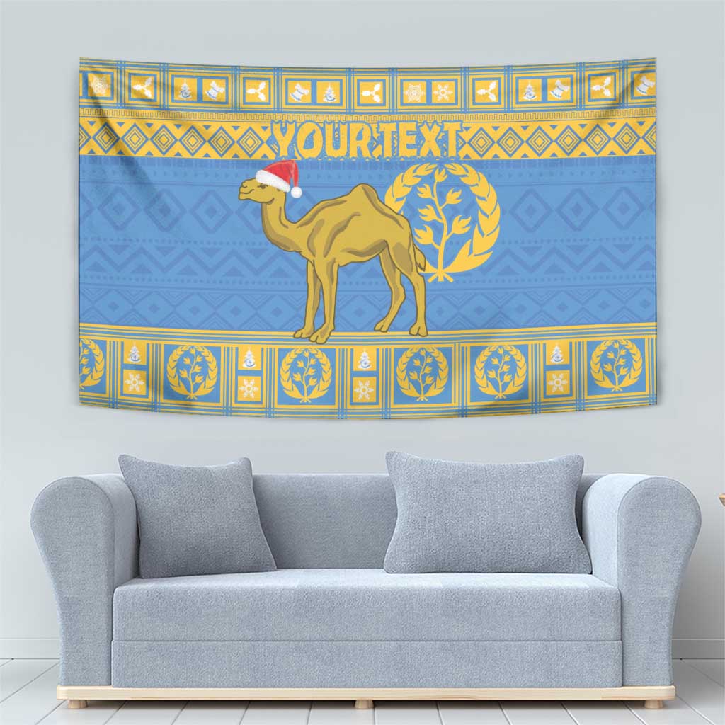 Personalized Eritrea Christmas Tapestry Ruhus Beal Lidet - National Emblem - Wonder Print Shop