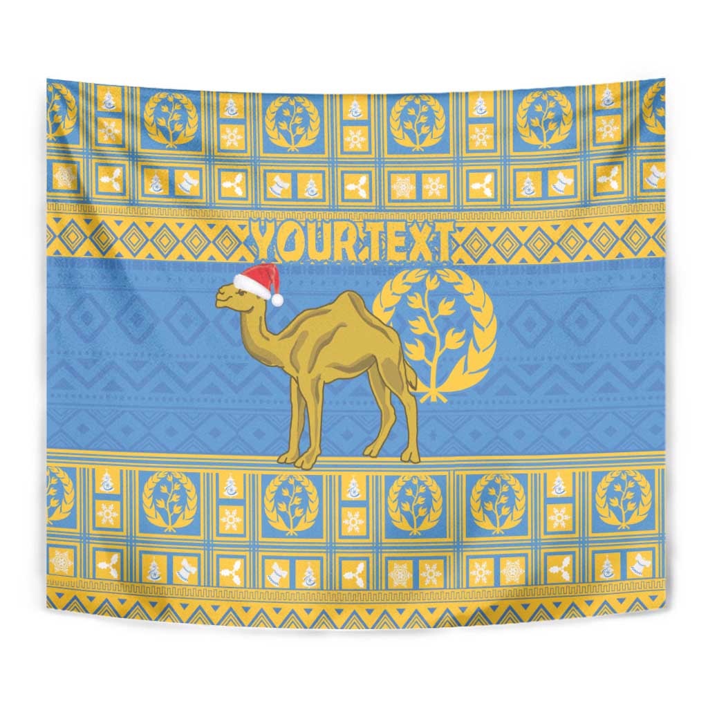 Personalized Eritrea Christmas Tapestry Ruhus Beal Lidet - National Emblem - Wonder Print Shop