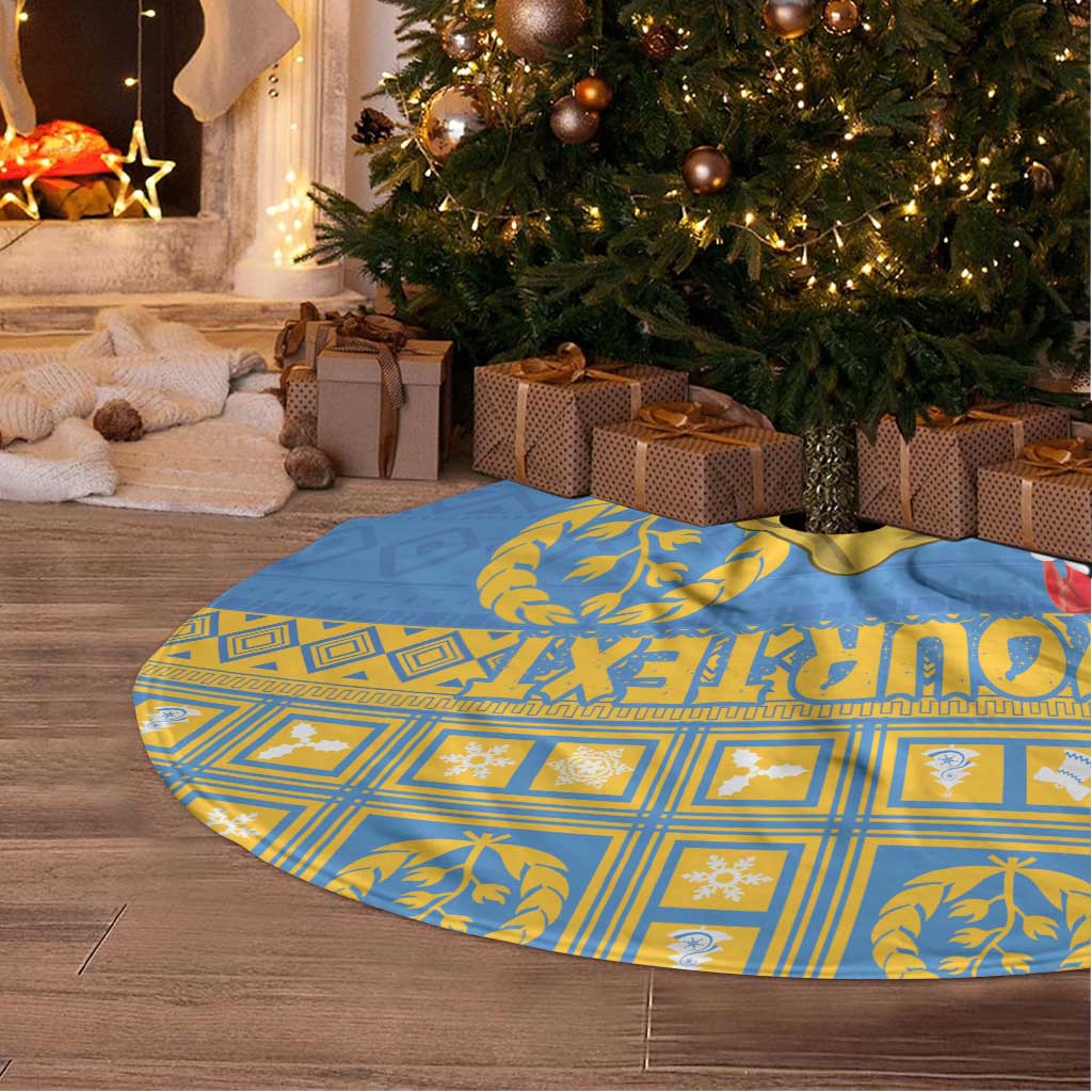 Personalized Eritrea Christmas Tree Skirt Ruhus Beal Lidet - National Emblem - Wonder Print Shop