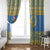 Personalized Eritrea Christmas Window Curtain Ruhus Beal Lidet - National Emblem - Wonder Print Shop