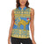 Personalized Eritrea Christmas Women Sleeveless Polo Shirt Ruhus Beal Lidet - National Emblem - Wonder Print Shop