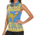 Personalized Eritrea Christmas Women Sleeveless Polo Shirt Ruhus Beal Lidet - National Emblem - Wonder Print Shop