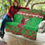 Personalized Wales Nadolig Llawen Quilt Welsh Dragon Mascot - Merry Xmas - Wonder Print Shop
