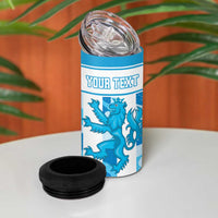 Personalized Luxembourg 4 in 1 Can Cooler Tumbler Roude Leiw Grunge Style - Wonder Print Shop