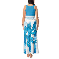 Personalized Luxembourg Tank Maxi Dress Roude Leiw Grunge Style - Wonder Print Shop