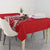 Custom Luxembourg Football Tablecloth Les Lions Rouges - Wonder Print Shop