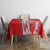 Custom Luxembourg Football Tablecloth Les Lions Rouges - Wonder Print Shop