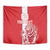Custom Luxembourg Football Tapestry Les Lions Rouges - Wonder Print Shop